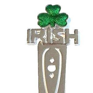 IRISH Shamrock Bookmark Green Clover Celtic Book Teacher Librarian Student Gift